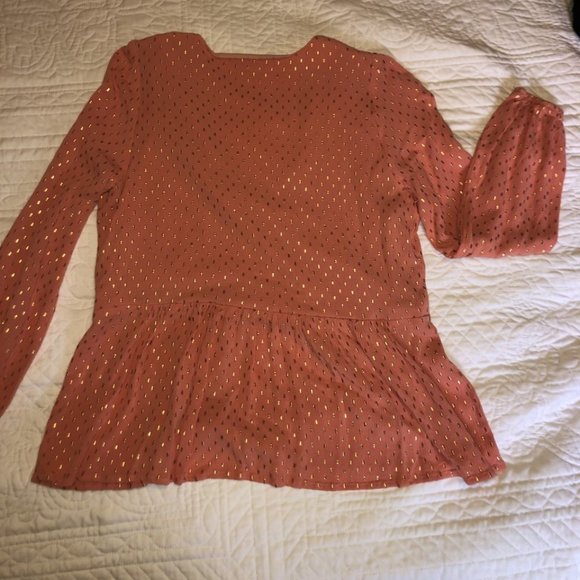 Orange Gold Top - Picture 2 of 2